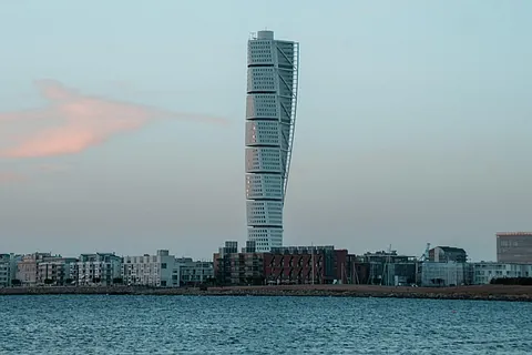 Malmö och ett högt hus
